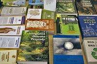 książki ekologiczne na kiermaszu