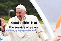 Papież Franciszek na Światowy Dzień Pokoju